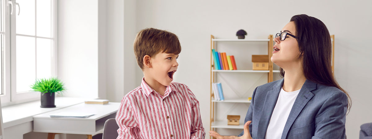 Pediatric myofunctional therapy services in Idaho.